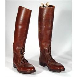 Pair of brown leather 'Blakey  Noor' boots,…