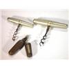 Image 1 : Three folding bullet shaped corkscrews, lar…