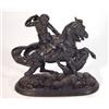 Image 1 : Bronze figure of a huntress on horseback sh…