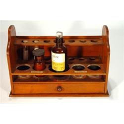 Allen & Hanburys Ltd London mahogany chemis…