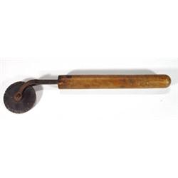 Mahogany handled and cast iron book binders…