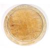 Image 1 : Circular carved beech breadboard, 26cm diam…