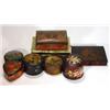 Image 1 : Selection of assorted paper maché boxes, ti…