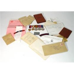 World War II military medal group comprisin…