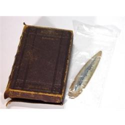 Victorian feather hand painted with a milit…