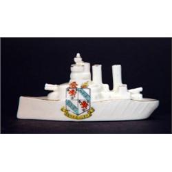 Arcadian crested china military battleship …