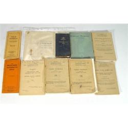 Selection of military training manuals incl…