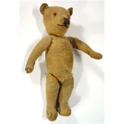 Straw filled Chilton jointed teddy bear, 40…