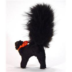 Early Merrythought straw filled black cat w…