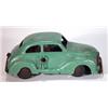 Image 1 : Green painted tinplate clockwork car with r…