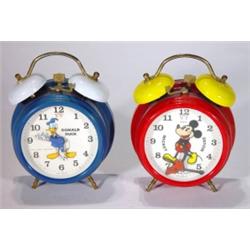Two German Bradley electric alarm clocks wi…