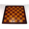Image 1 : Mahogany and walnut chessboard, 53cm in len…