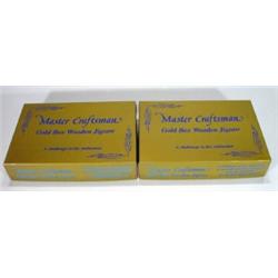 Two boxed Mastercraftsman wooden jigsaws wi…