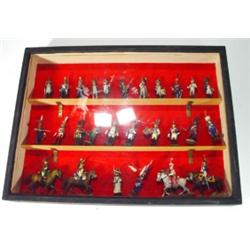 Glazed display case containing an assortmen…
