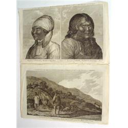 Selection of loose folio engravings includi…