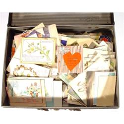 Selection of Victorian and Edwardian greeti…