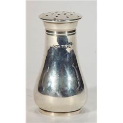 Silver pepper pot, Birmingham 1946, 11cm hi…