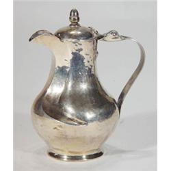 Arts and Crafts style hammered Continental …