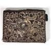 Image 1 : Ornate Victorian leather backed silver plat…