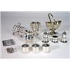 Image 1 : Selection of silver plated items including …