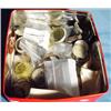 Image 1 : Tin of old watch parts, mainly for pocket w…