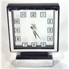 Image 1 : Square chrome and glass cased Smiths Myster…