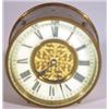 Image 1 : Circular brass French movement mantelclock,…
