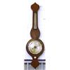 Image 1 : Victorian mahogany banjo barometer with sil…