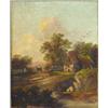 Image 1 : C Morris, oil onto canvas 'Cart, Lane and B…
