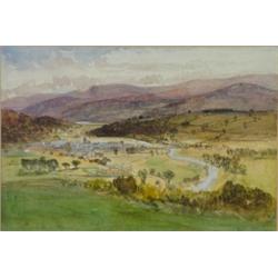 G.S. Walters, 1859, watercolour 'Dolgellan …