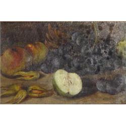 W.H. Swift, oil onto board of still life fr…