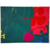 Image 1 : Patrick Heron, abstract scarlet, pink and g…