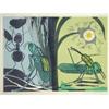 Image 1 : Edward Bawden 'Ant and the Grasshopper', li…