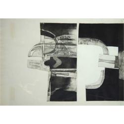 Michael Chaplin 'Pit Head', 78cm x 54cm…