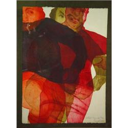 Barbara Newcomb 'Football Players Eight', l…