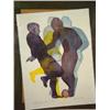 Image 1 : Barbara Newcomb 'Football Players Seven', l…