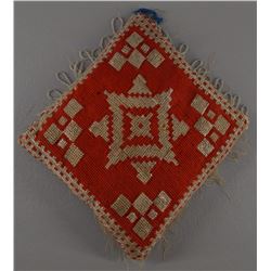 BEADED PILLOW