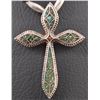 Image 2 : NAVAJO SILVER NECKLACE AND CROSS