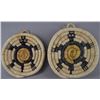 Image 1 : TWO HOPI BASKETRY PLAQUES