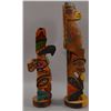 Image 2 : TWO NORTHWEST COAST TOTEM POLES