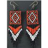 Image 2 : UTE BEADED NECKLACE AND EARRINGS