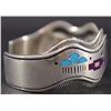 Image 2 : SOUTHWEST STYLE SILVER BRACELET