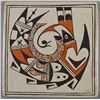 Image 1 : HOPI POTTERY TILE BY IRMA DAVID