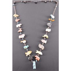 PUEBLO FETISH NECKLACE