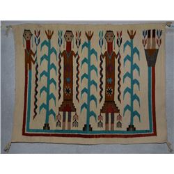 NAVAJO YEI TEXTILE