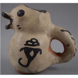 COCHITI MINITAURE EFFIGY PITCHER