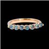 Image 1 : 0.55CT NATURAL ALEXANDRITE 14K ROSE GOLD RING