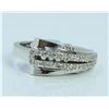 Image 2 : 14K WHITE GOLD RING 5.12 GRAM DIAMOND 0.26CT