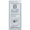 Image 3 : 0.83CT NATURAL CEYLON BLUE SAPHIRE 14K WHITE GOLD RING