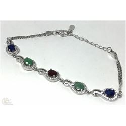 #4-STERLING SILVER BRACELET